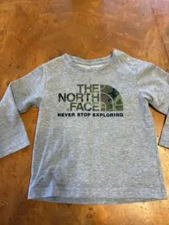 THE NORTH FACE ベビー 長袖Tシャツ 90cm グレーのサムネイル