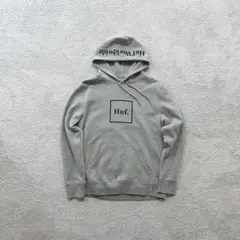 Huf グレー フード付きパーカー ハフ トレーナー M