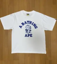 A BATHING APE Tシャツ ホワイト Lサイズ - メルカリ
