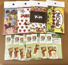 カゴメ　パンどろぼう　描きおろしステッカー　8点　Meijiポチ袋