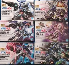 HG ガンダムAGE 1/144 プラモデル 6種セット - メルカリ
