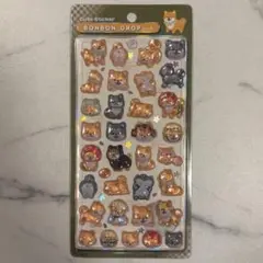 【国内正規品】 ボンボンドロップシール 柴犬 和柄