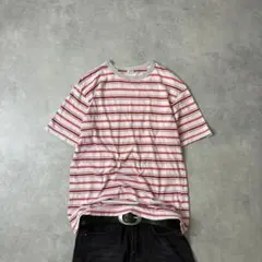00s Multi-Border Striped Tee Y2K Streetのサムネイル
