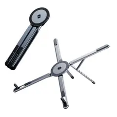 携帯式アルミ合金折りたたみスタンド｜スマホ・タブレット・ノートPC対応