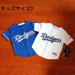 マジェスティック　MLB ドジャース　ベースボールシャツ キッズ7