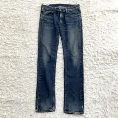 リー Lee ストレートデニムパンツ L 33インチ 日本製 ストレッチ メンズのサムネイル