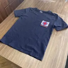 CROSS BEACH 胸ポケット刺繍Tシャツ　値下げしました