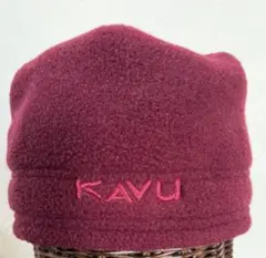 KAVU カブー　フリース　ビーニー　キャップ　クラウン　ビンテージ