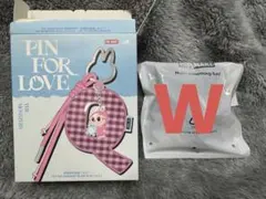 【W】POPMART Pin For Love イニシャルチャーム