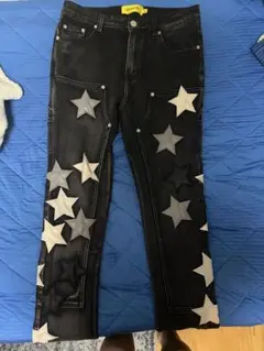 ちっぷすたー様専用 GUAPI PREMIUM スターパッチ デニムパンツ 28
