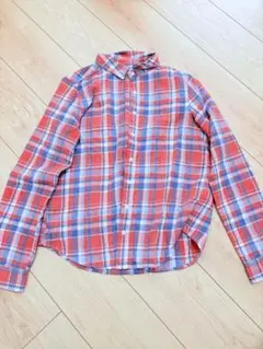 チェックシャツ　アースミュージックアンドエコロジー