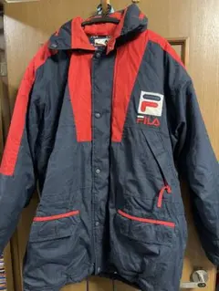 ナイロンジャケット FILA ドローコード付き