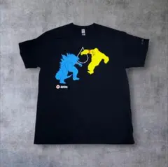 GODZILLA x KONG 映画プロモ ゴジラxコングTシャツ ブラックL