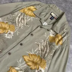 90s Havana Jack's Cafe レーヨン100% アロハシャツ