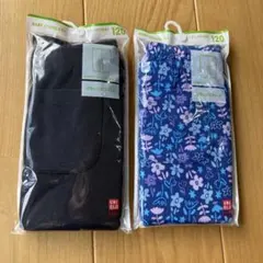 UNIQLO ベビーレギンス 120 七分丈2枚セット