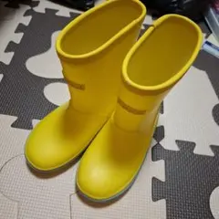 앰퍼샌드 아동용 레인부츠 옐로우 18cm 신품 미사용