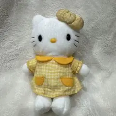 レトロ黄色のマイメロディ ぬいぐるみ 2002年製品レモンイエロー