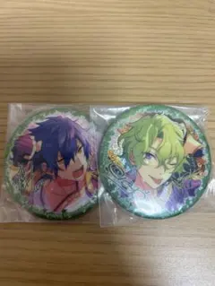 あんスタ カプセル缶バッジ カプ缶 Eden 漣ジュン 巴日和 カプ缶