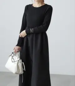 新品タグ付FREE'S MARTドッキングクルーネックワンピースMフリーズマート