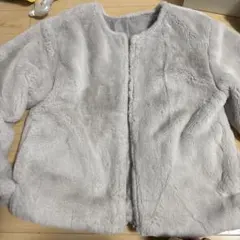 グレー ファー ジャケットのサムネイル