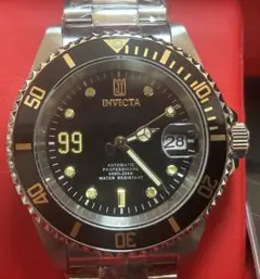 ラスト1本❗️限定品❗️ INVICTA Jason Taylorモデル　シルバー