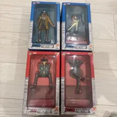 レトロ　ルパン三世　フィギュア　DXルパンファミリー集合フィギュア　4種セット