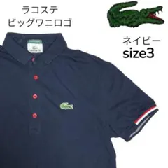 LACOSTE ポロシャツ ネイビー size3 L size相当のサムネイル