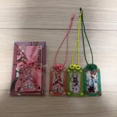 地縛少年花子くん お守り風アクリルキーホルダー 4個セット(1つは未開封)