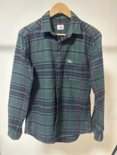 LACOSTE L!VE チェックネルシャツ