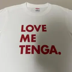 TENGA LOVE ME TENGA Tシャツ ホワイト Mのサムネイル