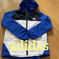 adidas アディダス　パーカー　アウター　130 防寒 ウィンドジャケット