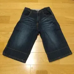 ikka イッカ デニムハーフパンツ 150cmのサムネイル