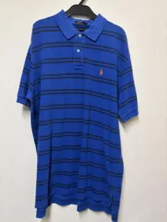 POLO RALPH LAUREN ストライプ ポロシャツ XL