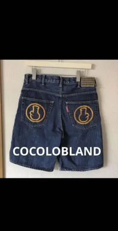 COCOLOBLAND ダークブルーデニムショーツ