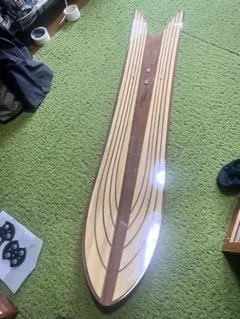 ゲンテンスティック　Med fish outline core ボードケース付き