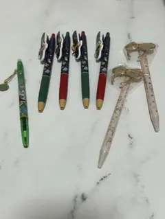 ディズニー　ボールペン　7本