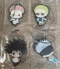 呪術廻戦 ラバーマスコット4点セット