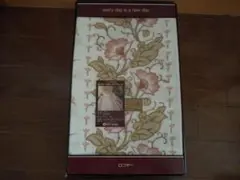 ロフテー 花柄 　フラノボアシーツ 130x230cm　未使用