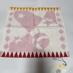 HERMÈS タオルハンカチ 星とボールデザイン