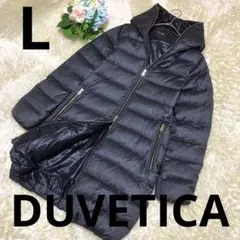 duvetica♪ダウンコート　カシミヤ混ウール　ダークグレー　Lのサムネイル