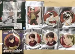 進撃の巨人 エレン 缶バッジセット
