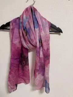 星*子様 LANVIN COLLECTION ストール 花柄 ピンクのサムネイル