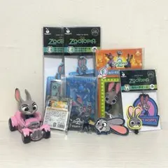 ズートピア Happyくじ ジュディ グッズセット Ｅ賞 H賞 ハッピーくじ