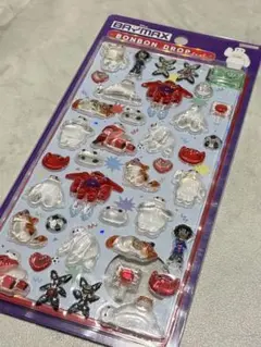 正規品 ベイマックス ボンボンドロップシール サンスター文具