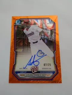 topps bowman 2026 marconi german 07/25 - メルカリ