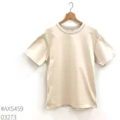 【完売品】UNIQLOクルーネックTシャツ　サイズS ベージュ