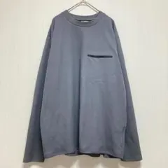 【デサント】DESCENTE 長袖カットソー グレーメンズLトップス カジュアル