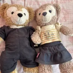 ダッフィーとシェリーメイ ぬいぐるみセット