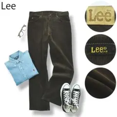 タッキー様戦よ90s USA製 リー Lee コーデュロイパンツ W34 ブラウ