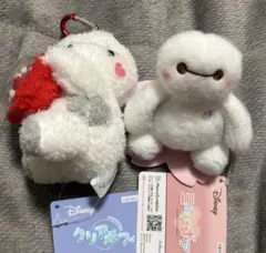 ベイマックス ミルキーボア お花にちょこんマスコット クリアポフィ ぬいぐるみ